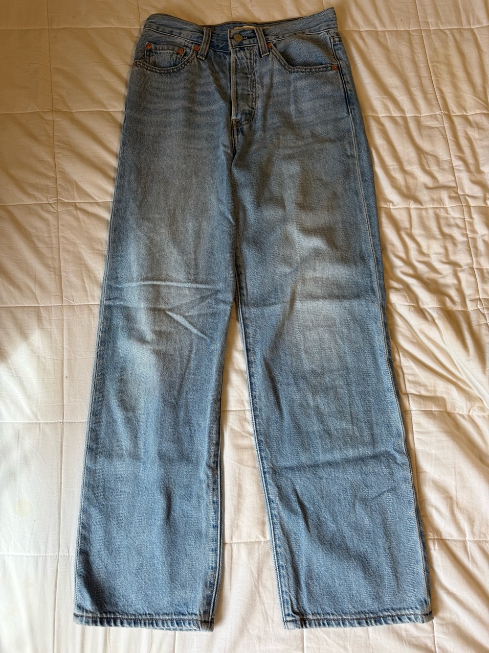 Levi’s Ribcage Straight Ankle High Rise Jeans Size 24